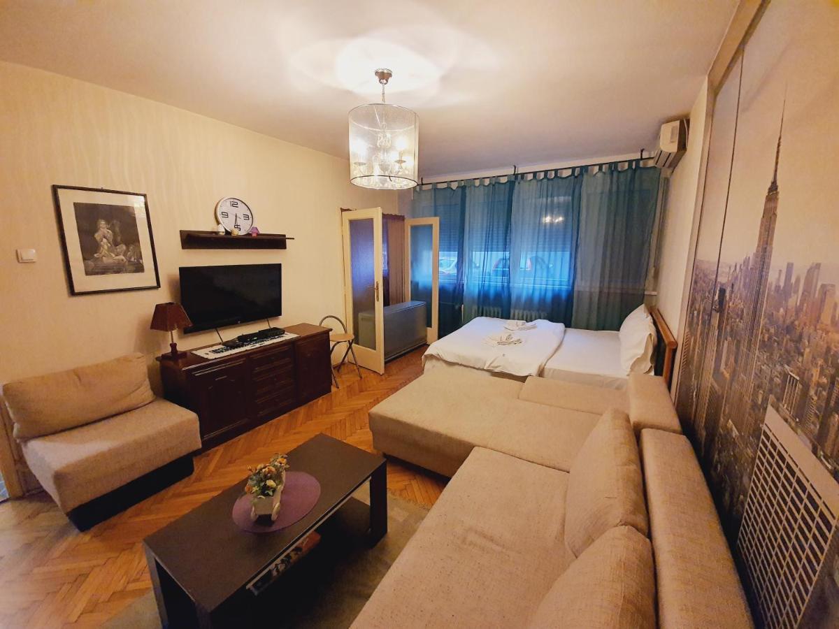 Central Park Studio Apartman Belgrád Kültér fotó